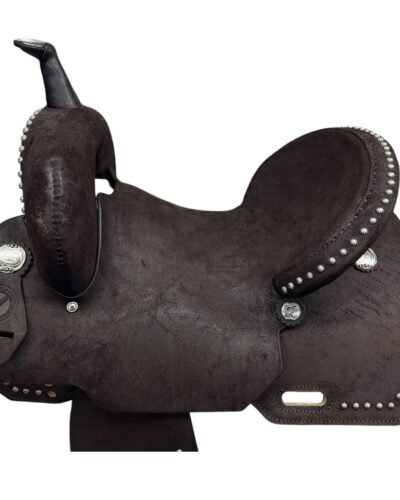 Custom 15’’ Circle Y Redwood Barrel Saddle - Image 4