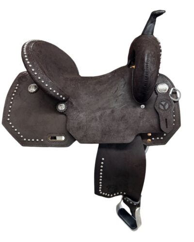 Custom 15’’ Circle Y Redwood Barrel Saddle - Image 6