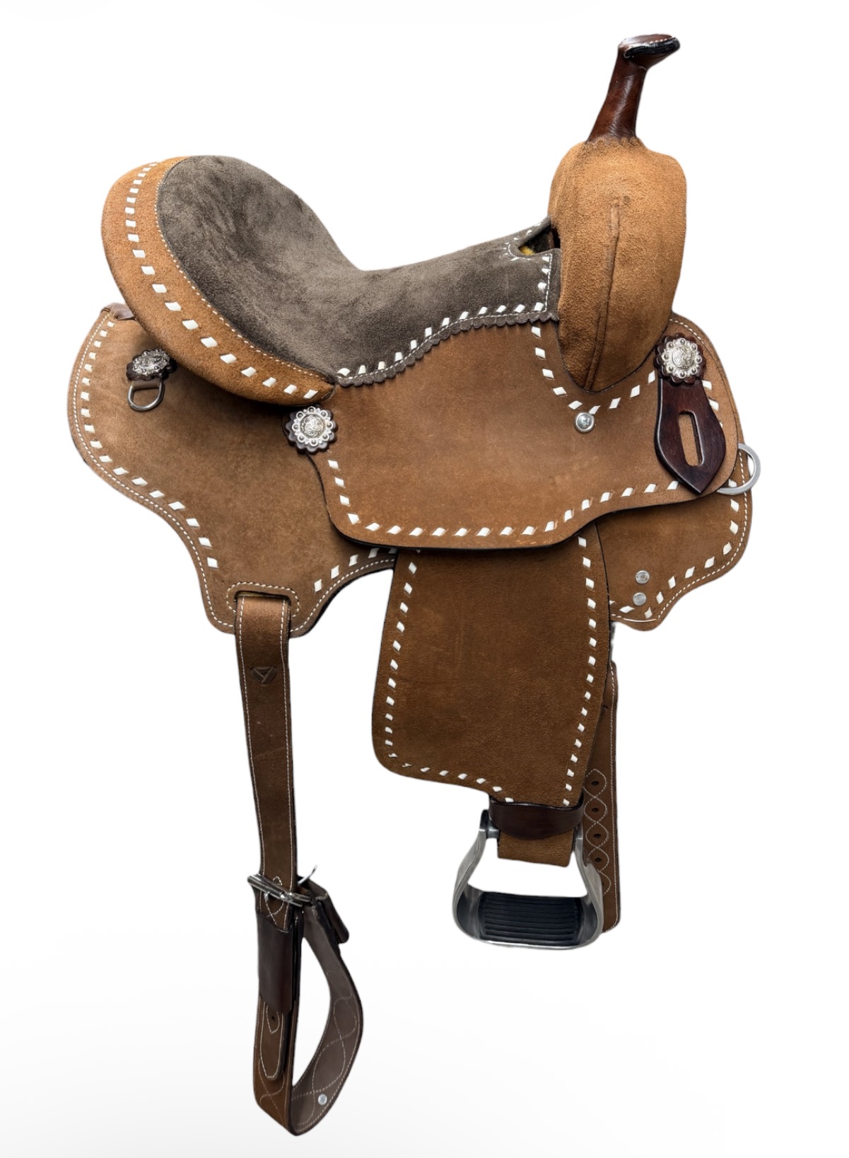 12‘’ Kids Roughout Barrel Saddle - Image 4
