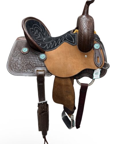 Alternative view of 13’’ Barrel Gear Diamond Edition Barrel Saddle