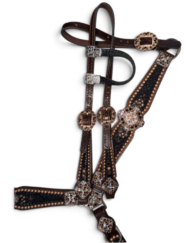 Rockn’ Wilsons Black Cheetah w/ XL Conchos