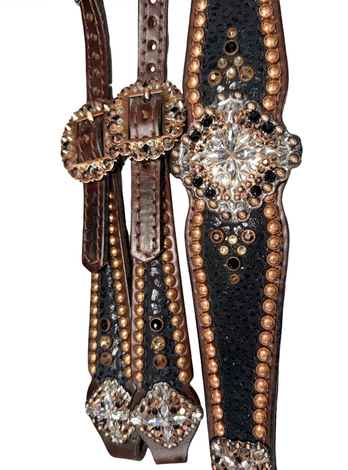 Rockn’ Wilsons Black Cheetah w/ XL Conchos - Image 2