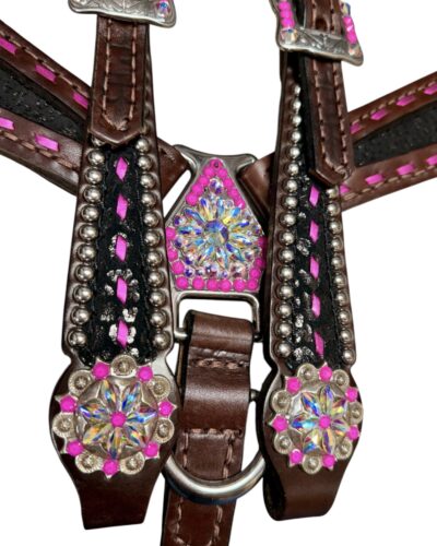 Rockn’ Wilsons Black Cheetah w/ Pink Buckstitch - Image 3