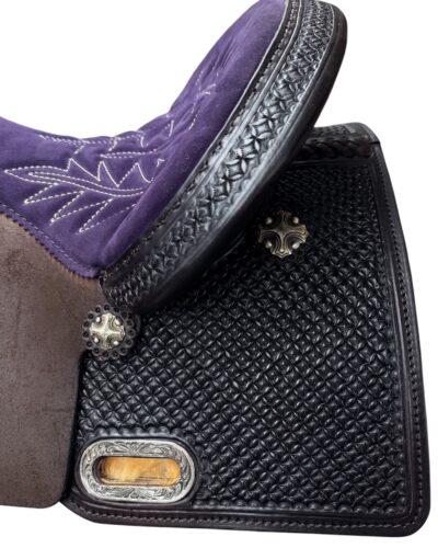 14.5’’ Circle Y Chrisley Barrel Saddle - Image 2