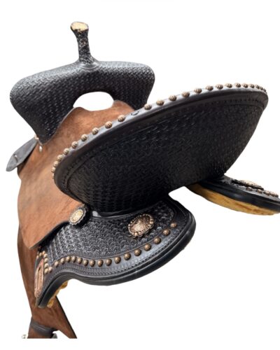 Used 15’’ Circle Y Horse Tack World Flex Tree Barrel Saddle - Image 2