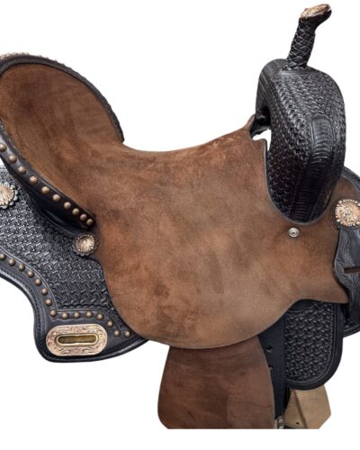 Used 15’’ Circle Y Horse Tack World Flex Tree Barrel Saddle - Image 10
