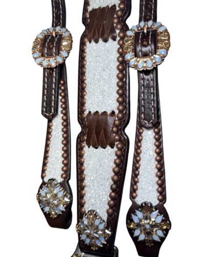 Rockn’ Wilsons White Chunky Glitter w/ Cross Stitch - Image 2