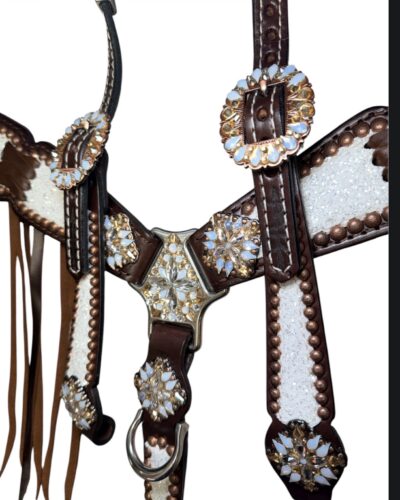 Rockn’ Wilsons White Chunky Glitter w/ Cross Stitch - Image 3