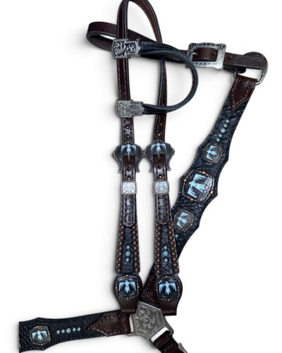 Rockn’ Wilsons Black Elephant with Turquoise Thunderbirds