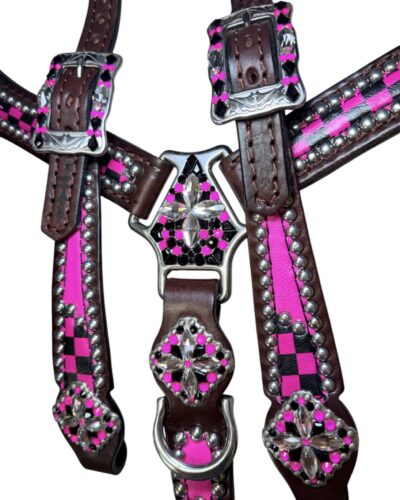 Rockn’ Wilsons Hot Pink & Pink Checker Print - Image 3