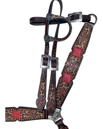 Rockn’ Wilsons Brown Leopard w/ Red Accents