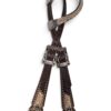 Rockn’ Wilsons 1/2 Black Cheetah & 1/2 Rose Gold Cheetah Headstall