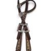 Rockn’ Wilsons Brown Gator Headstall