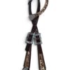 Rockn’ Wilsons White Laredo Headstall w/ Turquoise