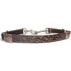 Rockn’ Wilsons Brown Gator Wither Strap w/ Arrow Conchos