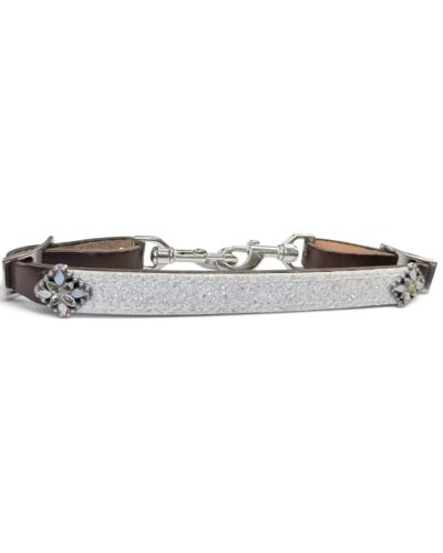 Rockn’ Wilsons Chunky White Glitter Wither Strap