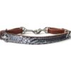 Rockn’ Wilsons Silver Mystic Python Wither Strap