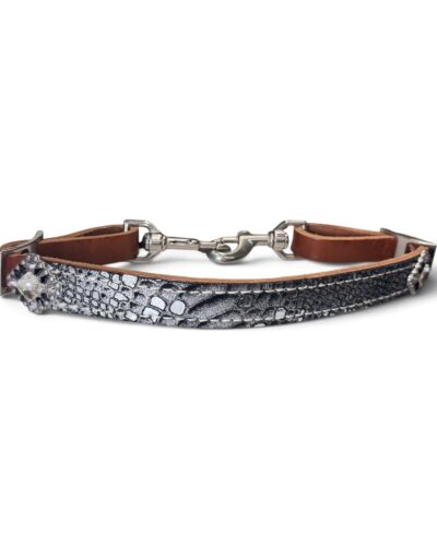 Rockn’ Wilsons Silver Mystic Python Wither Strap
