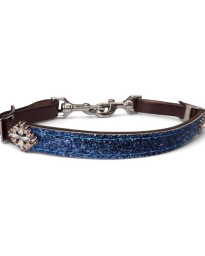 Rockn’ Wilsons Chunky Blue Glitter Wither Strap