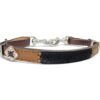 Rockn’ Wilson’s Black Cheetah Over Brown Wither Strap