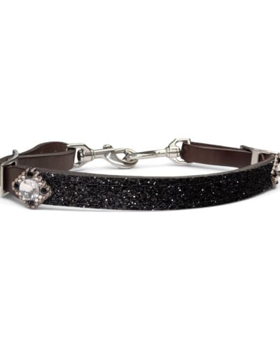 Rockn’ Wilsons Black Chunky Glitter Wither Strap