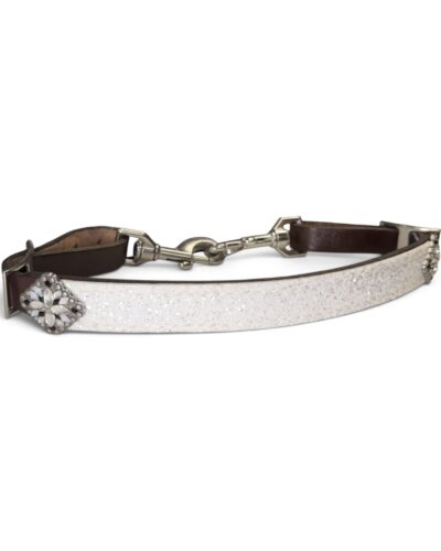 Rockn’ Wilsons White Chunky Glitter Wither Strap