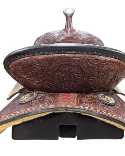 Used 15’’ Branded Usher Barrel Saddle - Image 10
