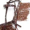 Brown Diamond Beaded Headstall & Breastcollar Set