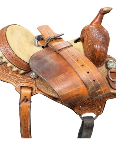 Used 13.5’’ Charmayne James Trophy Barrel Saddle - Image 7