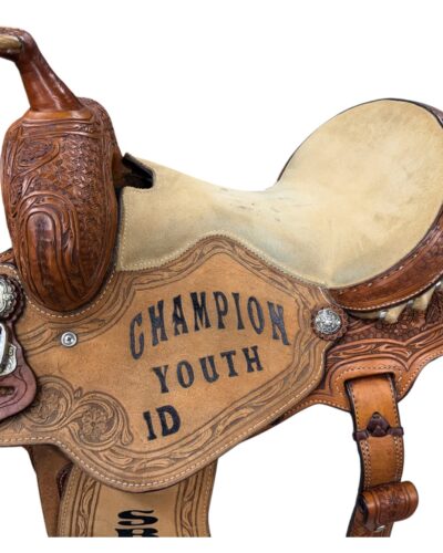 Used 13.5’’ Charmayne James Trophy Barrel Saddle - Image 9