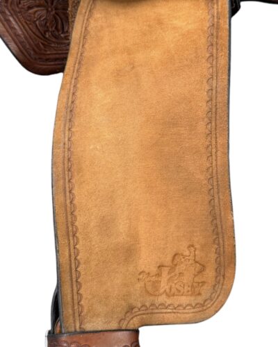 Used 15’’ Circle Y Martha Josey Ultimate Cash Barrel Saddle - Image 5