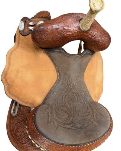Used 15’’ Circle Y Martha Josey Ultimate Cash Barrel Saddle - Image 7