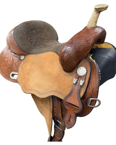 Used 15’’ Circle Y Martha Josey Ultimate Cash Barrel Saddle - Image 11