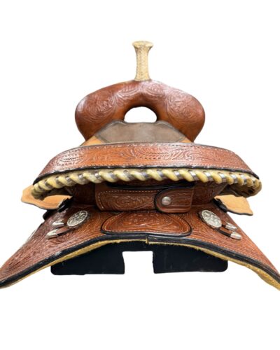 Used 15’’ Circle Y Martha Josey Ultimate Cash Barrel Saddle - Image 13