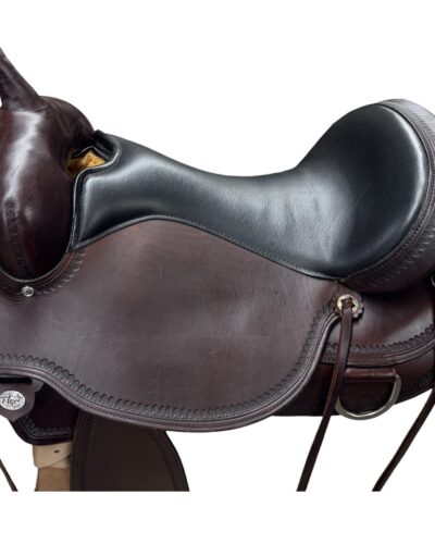 Used 17’’ Circle Y Omaha Flex2 Trail Saddle - Image 3