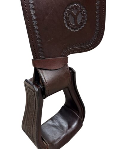 Used 17’’ Circle Y Omaha Flex2 Trail Saddle - Image 5