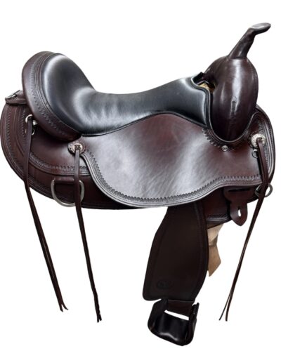 Used 17’’ Circle Y Omaha Flex2 Trail Saddle - Image 9