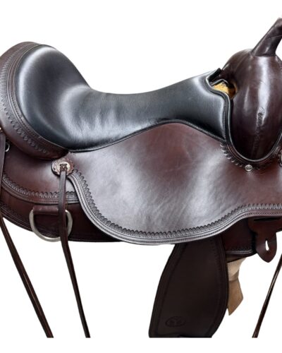 Used 17’’ Circle Y Omaha Flex2 Trail Saddle - Image 10