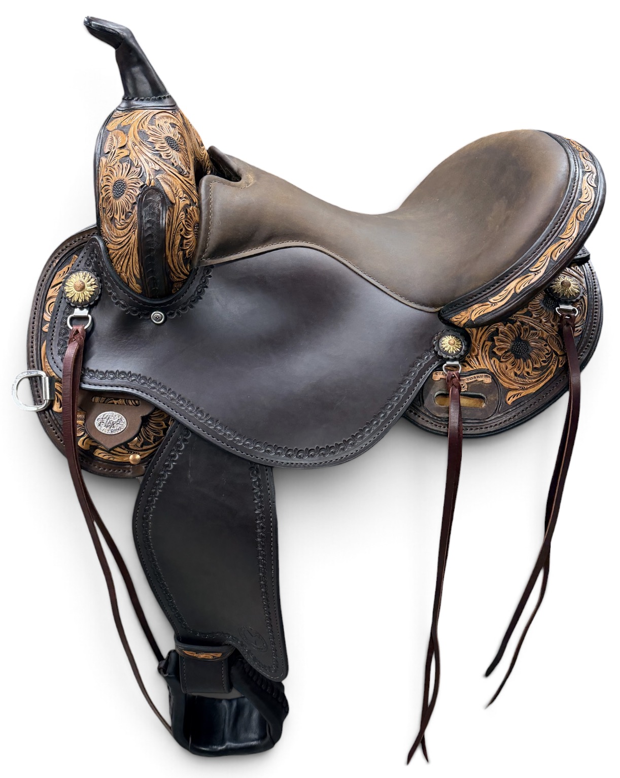 16’’’ Circle Y Sunflower Flex2 Trail Saddle