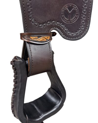 16’’’ Circle Y Sunflower Flex2 Trail Saddle - Image 6