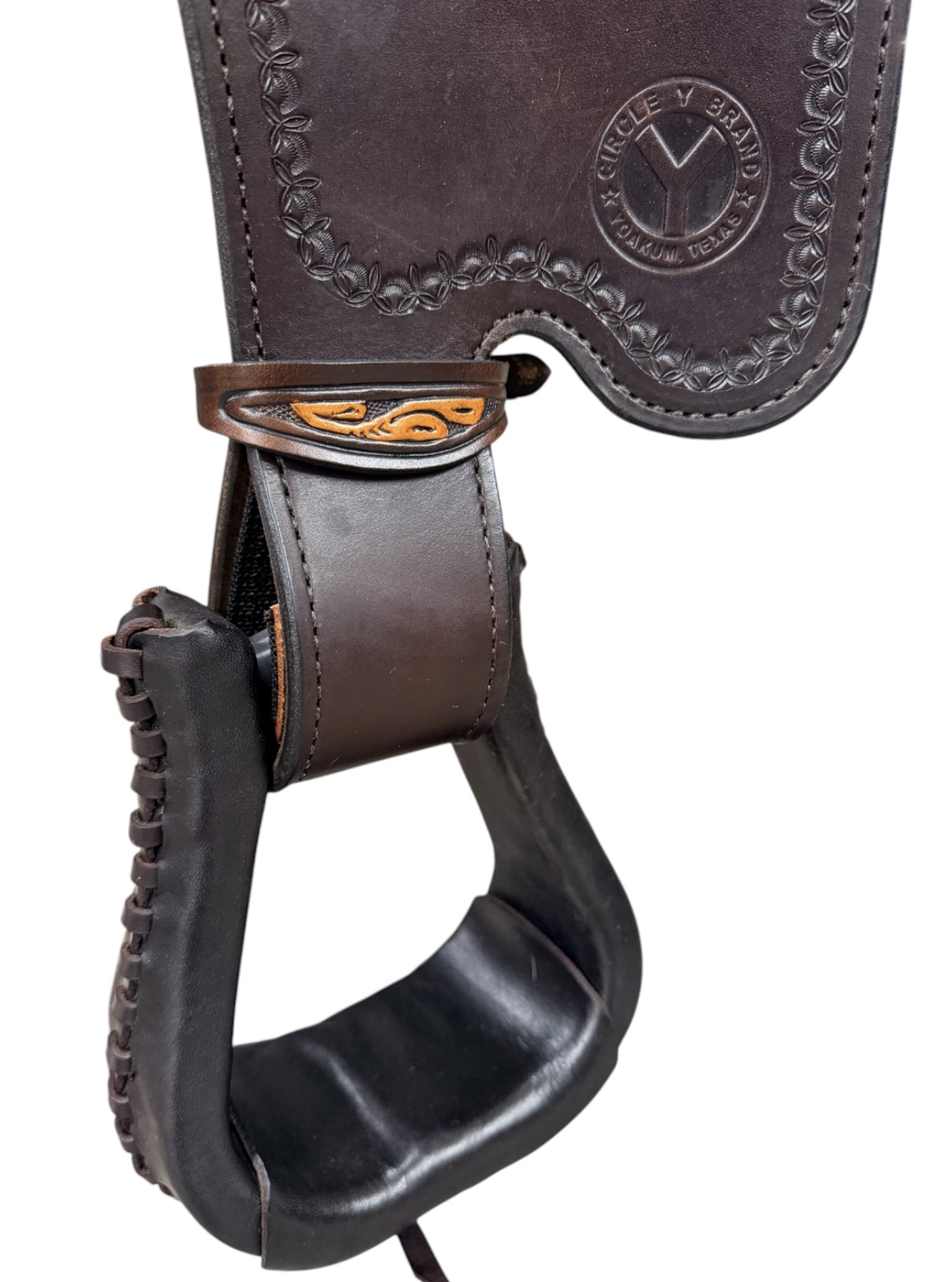 16’’’ Circle Y Sunflower Flex2 Trail Saddle - Image 6