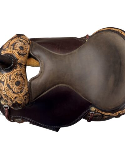16’’’ Circle Y Sunflower Flex2 Trail Saddle - Image 8