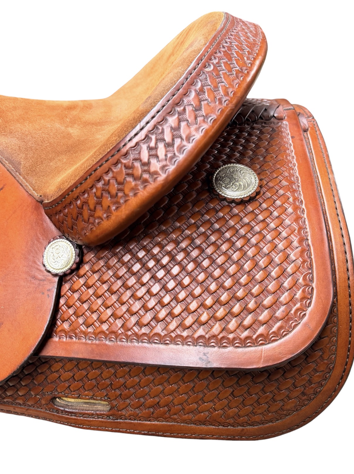 Used 16’’ Hereford Brand Trail Saddle - Image 2