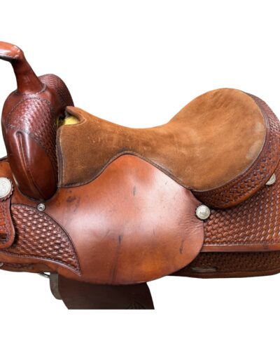 Used 16’’ Hereford Brand Trail Saddle - Image 3