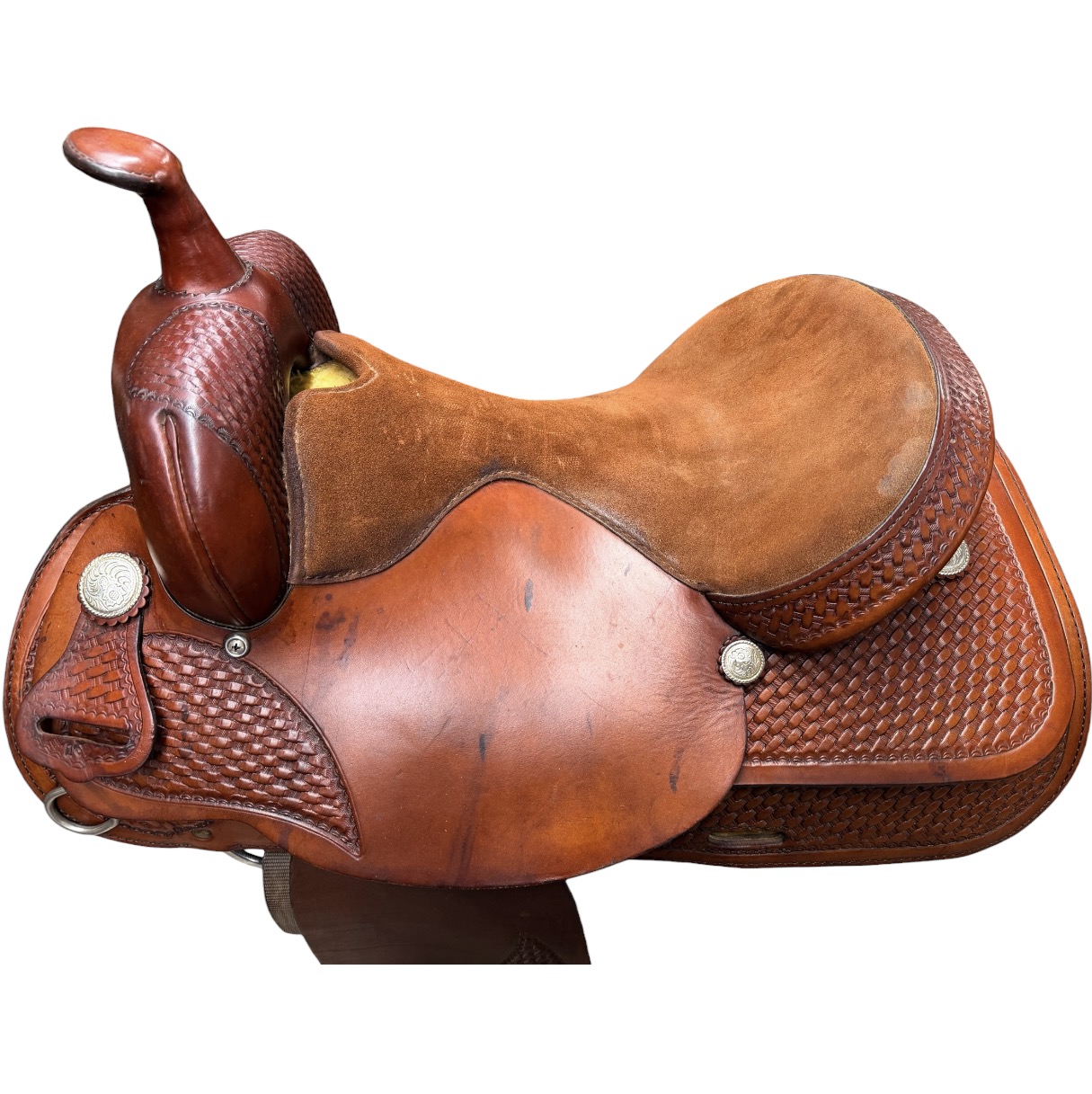 Used 16’’ Hereford Brand Trail Saddle - Image 3