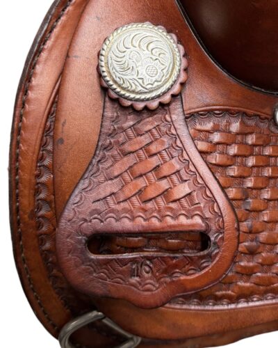 Used 16’’ Hereford Brand Trail Saddle - Image 4