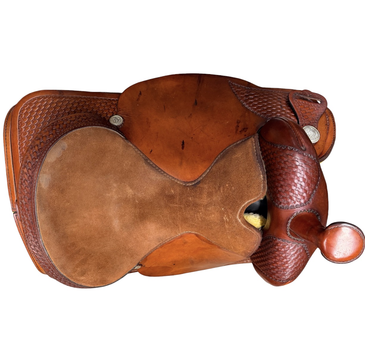 Used 16’’ Hereford Brand Trail Saddle - Image 8