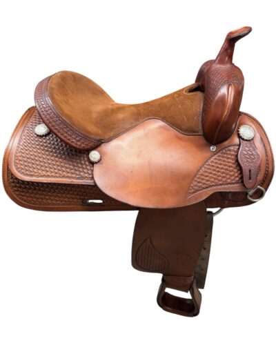 Used 16’’ Hereford Brand Trail Saddle - Image 7