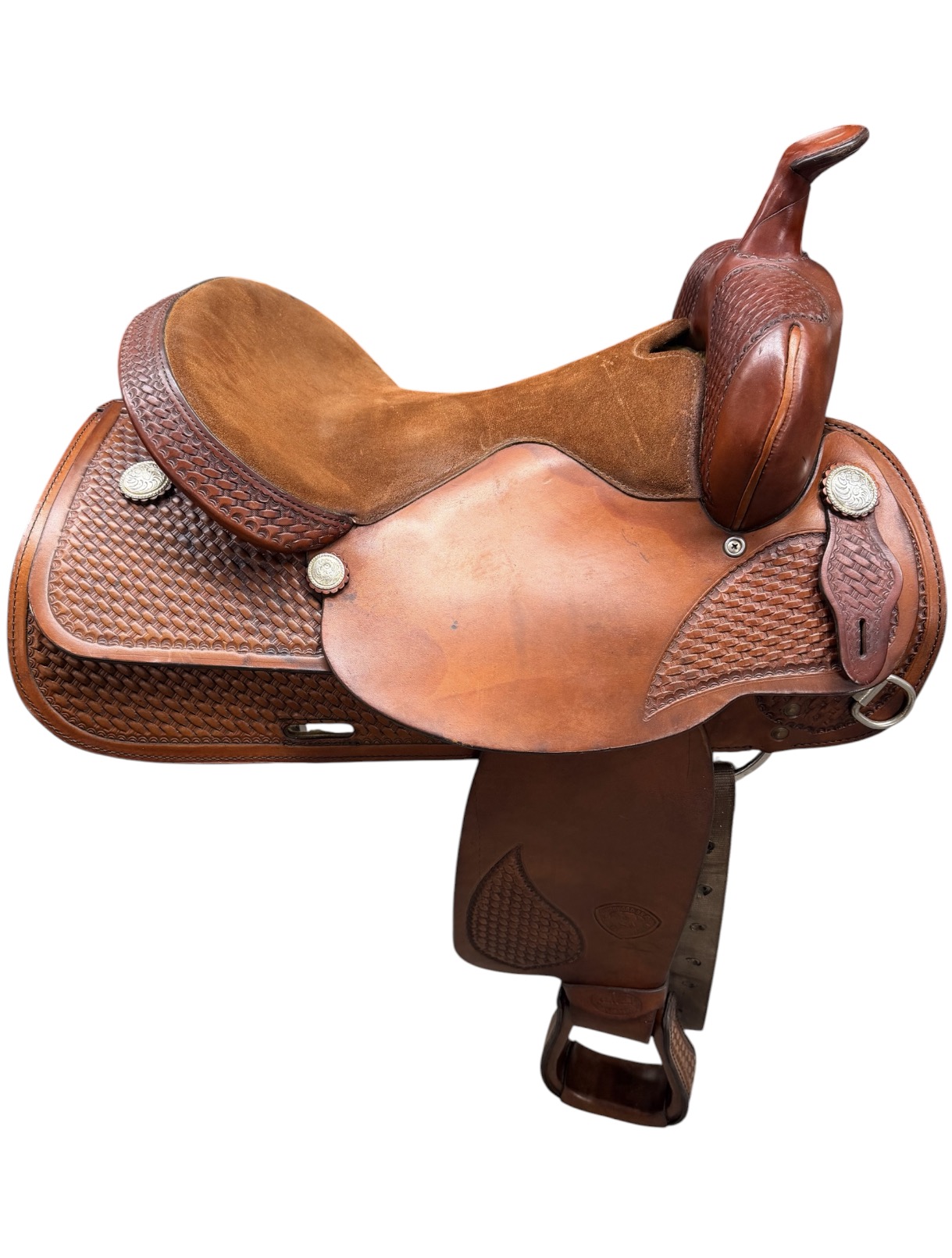 Used 16’’ Hereford Brand Trail Saddle - Image 7