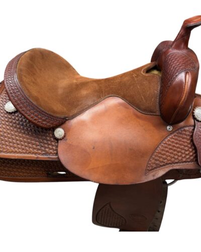 Used 16’’ Hereford Brand Trail Saddle - Image 6